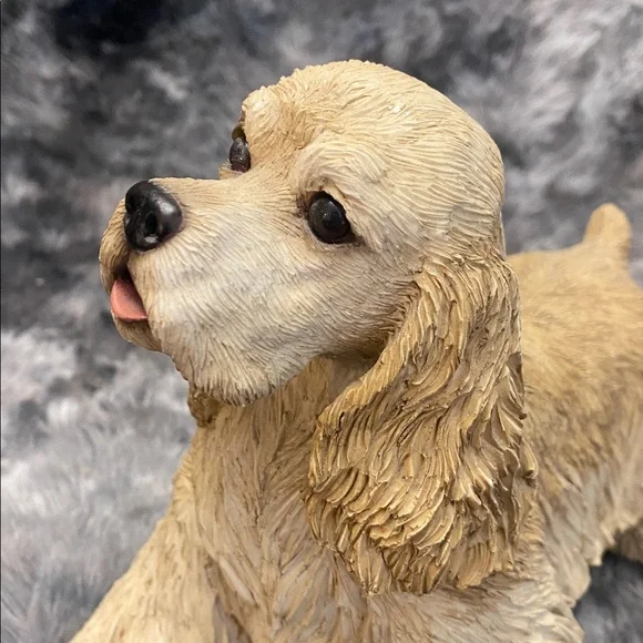 Vintage Sandicast Cocker Spaniel
Dog Buff Sandra Brue Heavy
Sculpture 8" - Picture 8 of 16